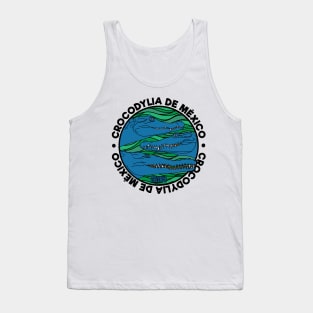 Crocodylia of Mexico Tank Top